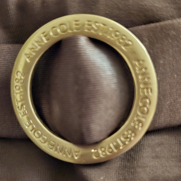 Anne Cole Swimming Suit Button. Size XL. Color Brown. - Picture 2 of 5